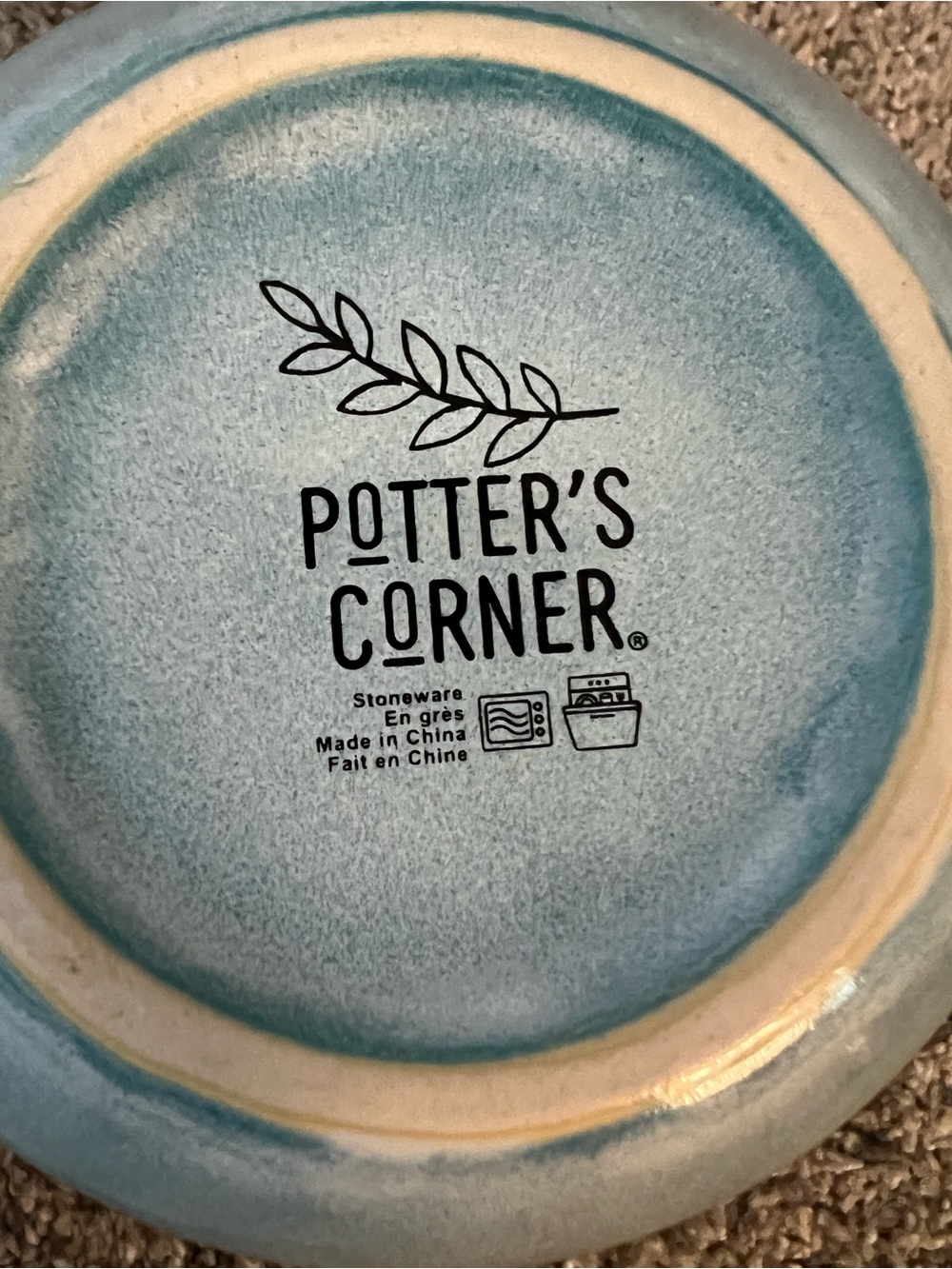 Potter’s Corner Ceramic Floral Embossed Mug - Picture 3 of 3